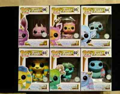 Funko Pop Wetmore Forest Spring Series Complete Set: Tumblebee, Bugsy Wingnut