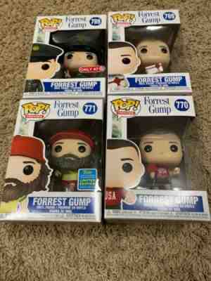 Funko Pop Forrest Gump Funko Pop Lot Of 4