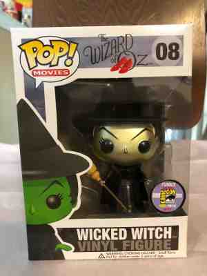 Funko POP Wizard of Oz WICKED WITCH METALLIC San Diego Comic Con - SEE DETAILS 