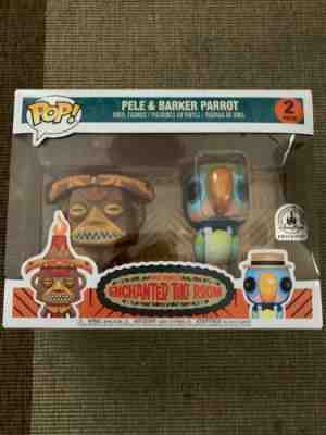 Funko Pop Pele & Barker Parrot Tiki Room 2-Pack NM/M