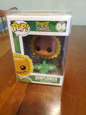 Plants vs Zombies Funko Pop Sunflower # 04 New, Never opened with protective box