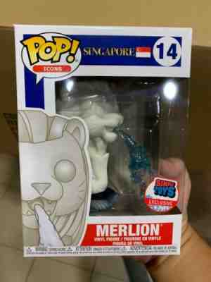 Funko Pop Ad Icons Singapore #14 Merlion (Simply Toys Exclusive) *Free Protector