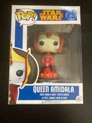 Funko Pop! Star Wars Queen Amidala #29 Vaulted W/Pop-Stack