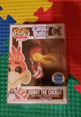 FUNKO POP AD ICONS CEREAL SONNY THE CUCKOO COCOA PUFFS FUNKO SHOP EXCLUSIVE NEW