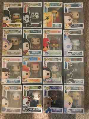 disney funko pop lot of 16 exclusives