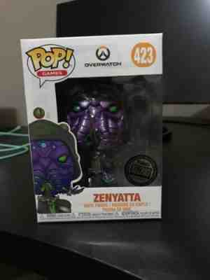 Funko Pop Overwatch Cthulhu Zenyatta #423 Blizzard Exclusive MIB Protector