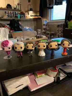 The Hunger Games Funko Pops, 4 Katniss, Effie And Snow, Out Of Box.