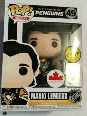 Funko POP Hockey Mario Lemieux Canada Exclusive Chase Figure #49 With Cup