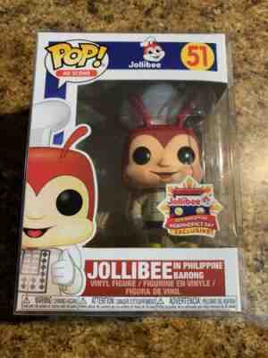 Funko POP! Jollibee in Philippine Barong 2019 Independence Day!  w/Protector!