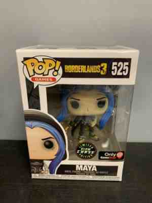 Borderlands 3: Maya FUNKO POP! Figure #525 (2019) Gamestop Glow Chase PROTECTOR!