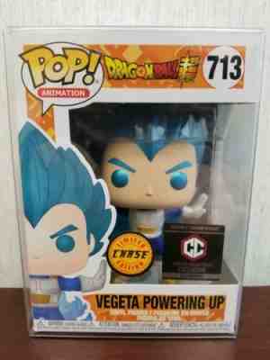 Vegeta Powering Up Funko POP Chase Metallic DBZ #713 Chalice Collectibles