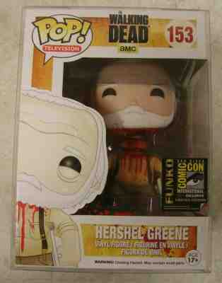 Funko Pop Headless Hershel Green The Walking Dead 153 Convention Exclusive