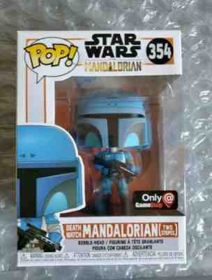 Funko Pop! Star Wars The Mandalorian Death Watch Two Stripes Gamestop 354 Disney