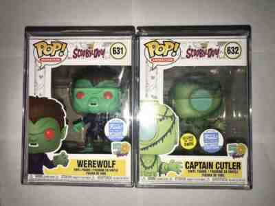 Funko POP! Captain Cutler + Werewolf Scooby-Doo + Protector 