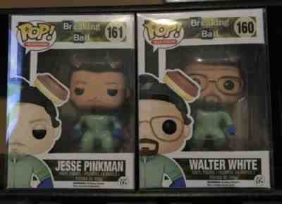 Funko Pop Breaking Bad Jesse Pinkman & Walter White Green Hazmat Suit