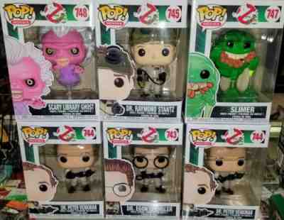 Funko Pop! Movies - Ghostbusters Anniversary Set of 6 Lot Brand New