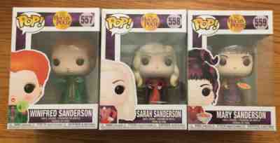 Funko Pop! The Sanderson Sisters Winifred 557 Sarah 558 Mary 559 Hocus Pocus