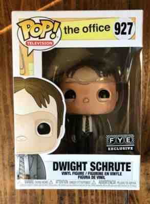 FUNKO POP THE OFFICE SERIES DWIGHT SCHRUTE WITH CPR MASK FYE EXCL IN HAND