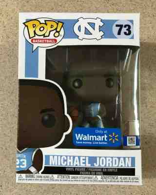 Funko Pop! Basketball Michael Jordan UNC North Carolina #73 Walmart Exclusive 