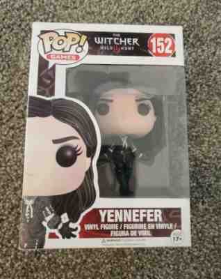 Funko Pop! Netflix Witcher 3 Wild Hunt Yennefer #152 Vaulted New With Pop Stacks