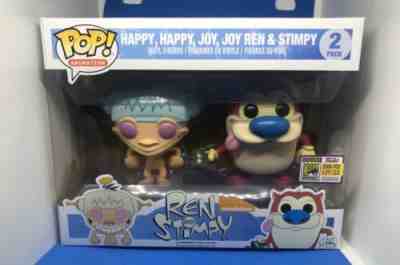 Funko Pop! Happy, Happy, Joy, Joy Ren & Stimpy SDCC 2017 Exclusive 2 Pack