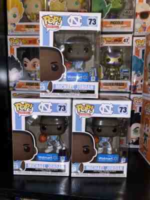 Funko Pop! Basketball Michael Jordan  UNC North Carolina Walmart Exclusive Mint