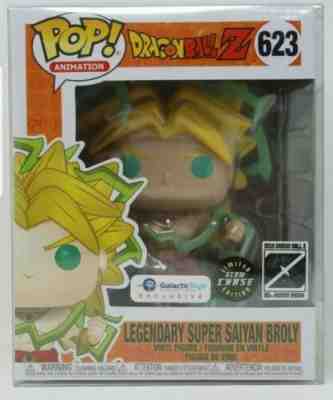 Funko Pop Legendary Super Saiyan Broly CHASE Glow #623 6 Inch Galactic Toys NEW