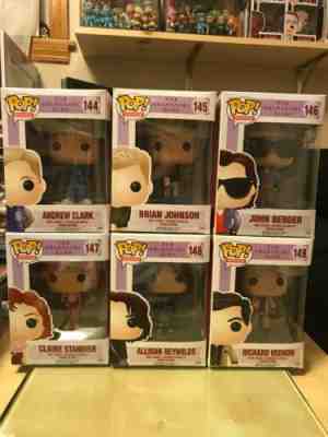 Funko POP! Movie's: Breakfast Club 80's Vaulted Complete 6 Lot. FREE SHIPPING