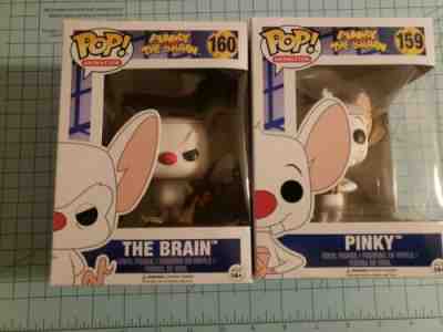 pinky and the brain funko pop Lot Of 2 