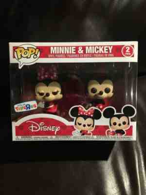 Funko Pop! Minnie Mouse Mickey Mouse Valentines Day 2 Pack Toys R Us Exclusive