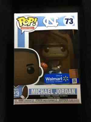 Funko Pop! NCAA Michael Jordan North Carolina Walmart Exclusive Mint Box In Hand