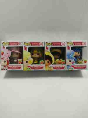 New Funko Pops Strawberry Shortcake SCENTED Vinyl Figures Lot of 4 / 131, 33-35