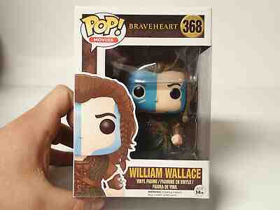 Funko Pop! Movies Braveheart #368: WILLIAM WALLACE figure, Retired/ Vaulted!