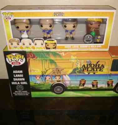 Funko Pop Asia Aloha Plate convention exclusive autographed signed 