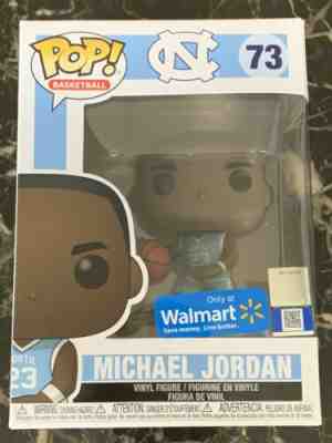 Funko Pop! MICHAEL JORDAN #73 UNC North Carolina Walmart Exclusive In Hand nBa *