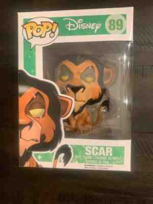 Funko POP! Disney “The Lion King” Scar #89 (Vaulted) NEAR MINT w/ POP PROTECTOR!