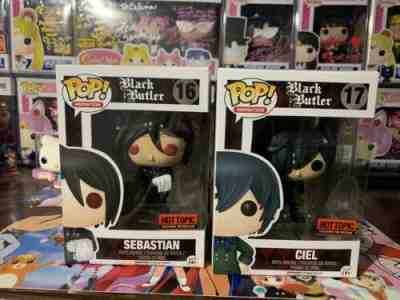 Black Butler Ciel And Sebastian Funko Pop