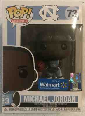 Funko Pop Michael Jordan North Carolina UNC Walmart Exclusive #73 w/ Protector