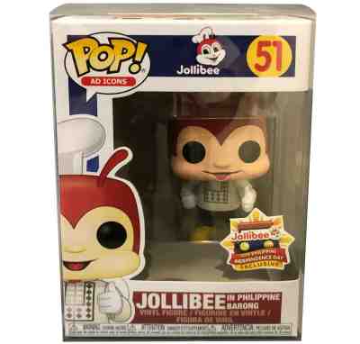 Jollibee Pop Funko Barong 51 Ad Exclusive Philippine Icons Icon Independence Day