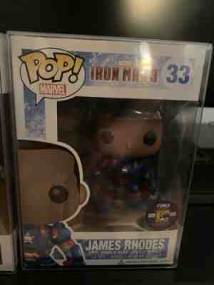 Funko Pop! James Rhodes SDCC 2013 Limited Edition Mint