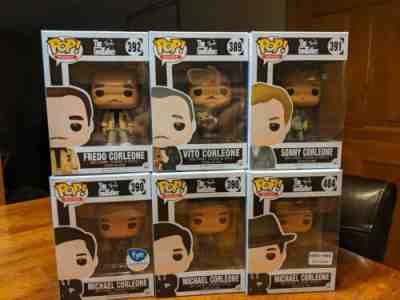 *Vaulted* Full Funko Pop Set: The Godfather, With Exclusives! 