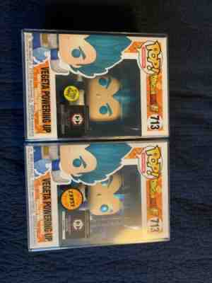 Vegeta Powering Up Funko Pop Chase And Common Lot