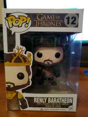 Funko pop game of thrones renly baratheon in soft protector 