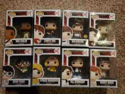 Funko Pop! IT Kids Bundle Lot 8 Bill Beverly Eddie Georgie Stan Ben Richie Mike