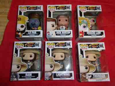 Funko Pop Movies Big Trouble In Little China Set #151-156 - Vaulted/Retired