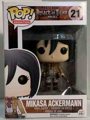 Funko Pop Animation #21 Attack on Titan - Mikasa Ackermann