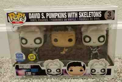 Funko Shop Exclusive SNL Saturday Night Live Halloween David Pumpkins GITD