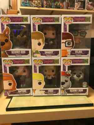 Funko Pop Scooby Doo Velma Shaggy Daphne Fred Scooby Dum Set of 6