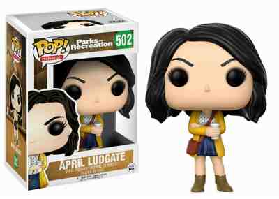 FLAWED BOX Parks and Recreation April Ludgate POP Vinyl Figure FUNKO