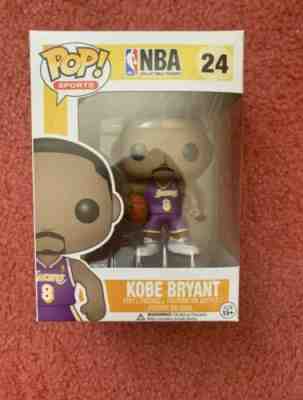 Funko Pop Sport NBA Lakers Kobe Bryant Purple Jersey Vinyl Figure #24 SDCC